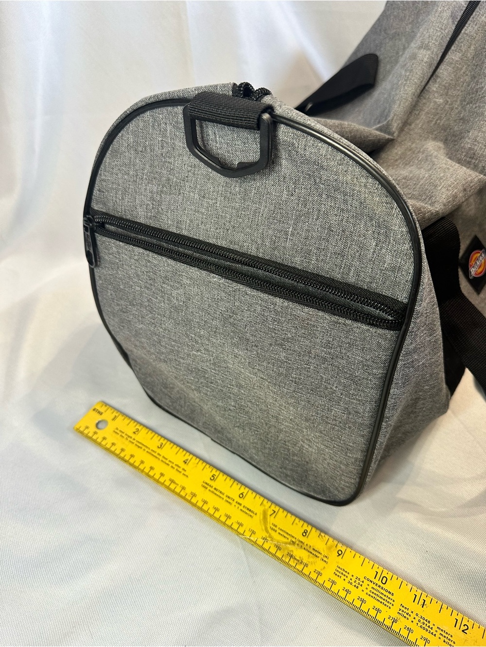 Dickies Gray Travel Duffel with Black Straps - Picture 5 of 9